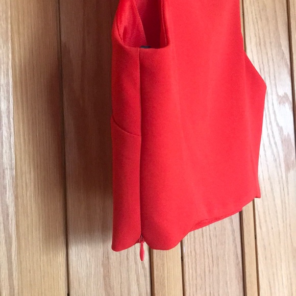 Forever 21 Red/Orange Crop Top - Picture 3 of 3